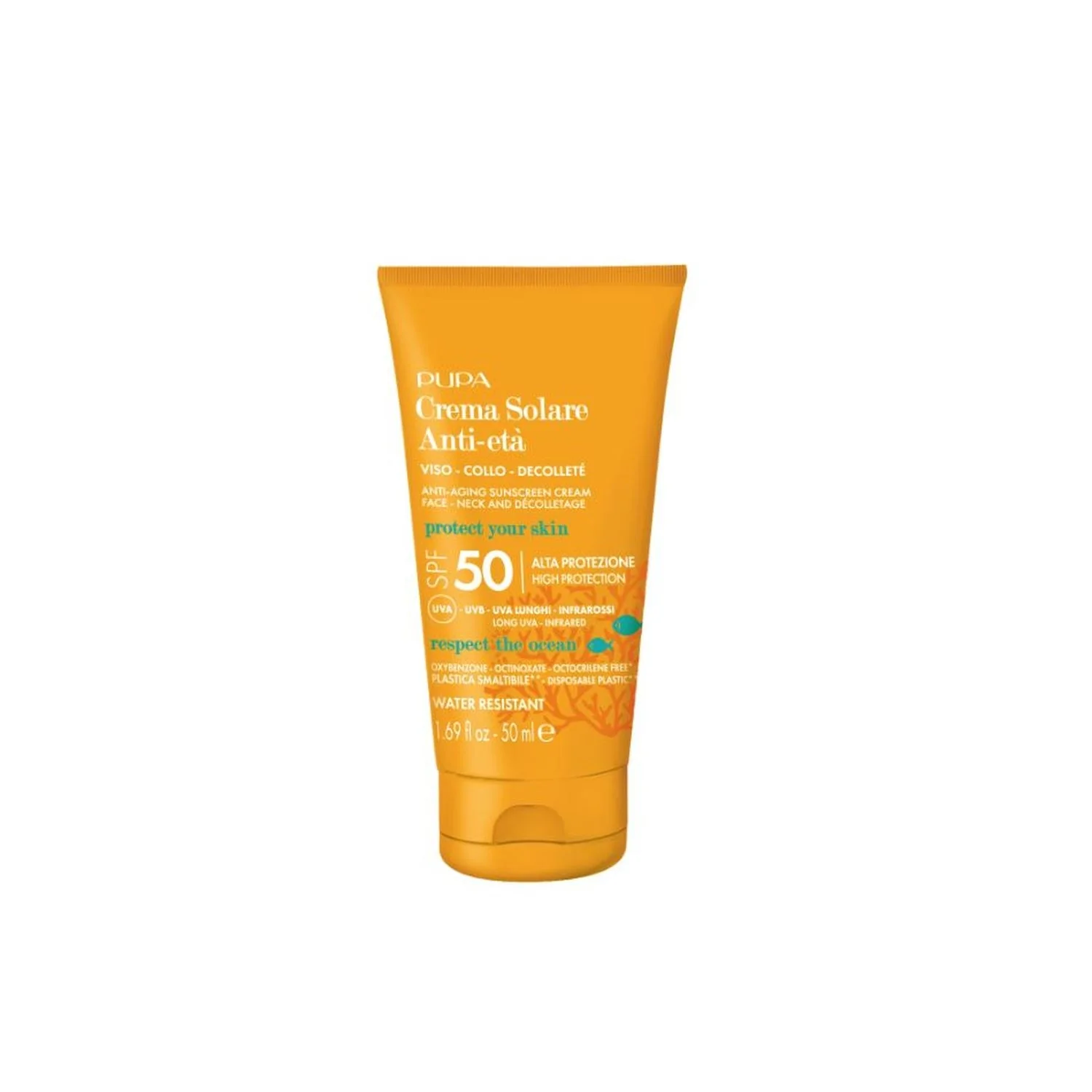Solari Crema Solare Anti-Età SPF50 - Solare viso alta prot.