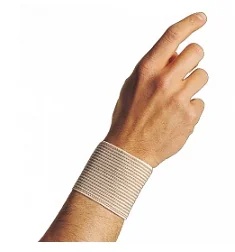 Dr. Gibaud Manschette, beige mit Streifen, 8 cm, Größe 2