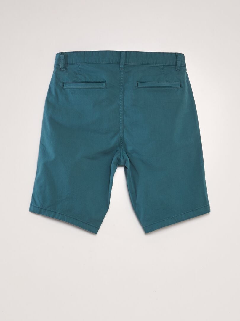 Bermudy Chino - NIEBIESKIE