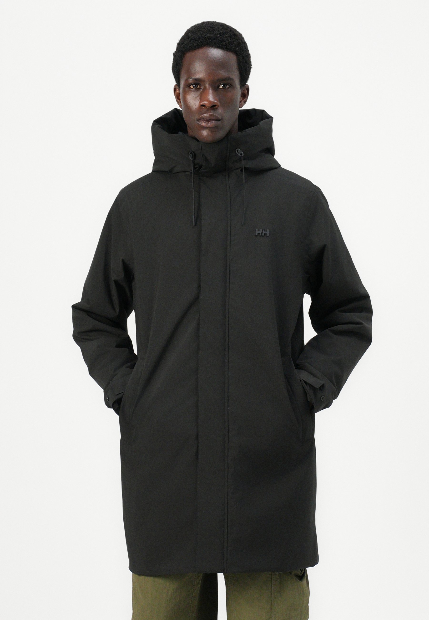PLÁŠŤOVÁ KAPUSTA UNISEX - Parka - černá