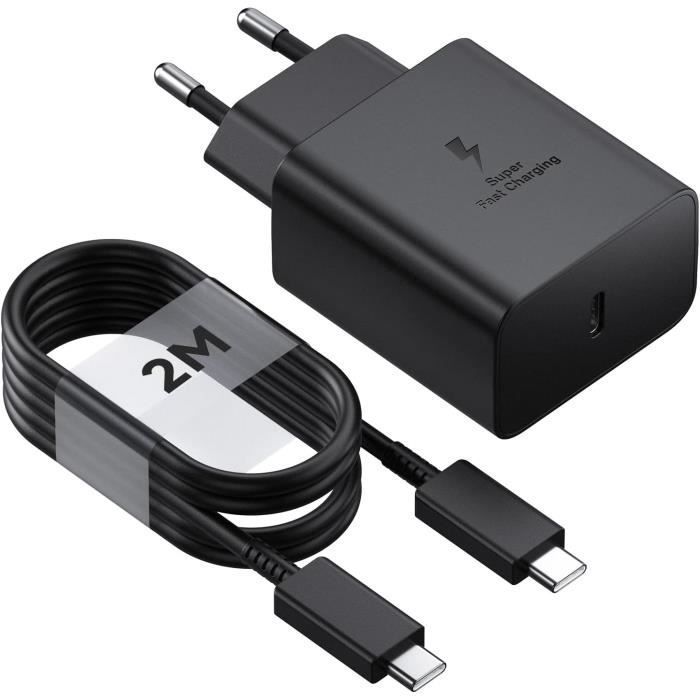 45W Fast Charger for Samsung USB Type-C Cable, Ultra Fast Samsung Charger Compatible with Galaxy S24 ULTRA-S23-S2 Plus-S21 F
