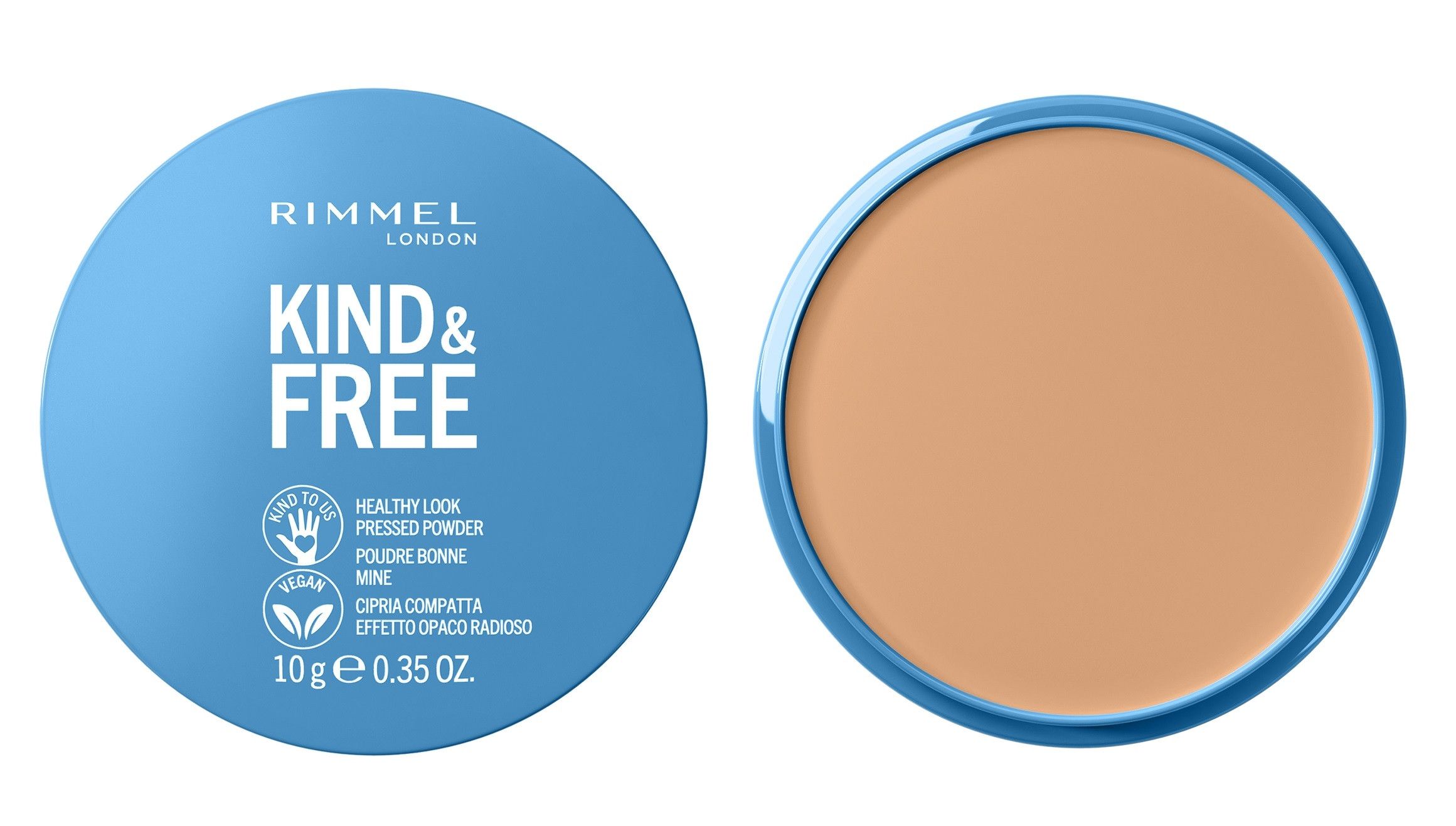 Kind & Free matirajoči kompaktni puder Kompaktni in pudri v prahu