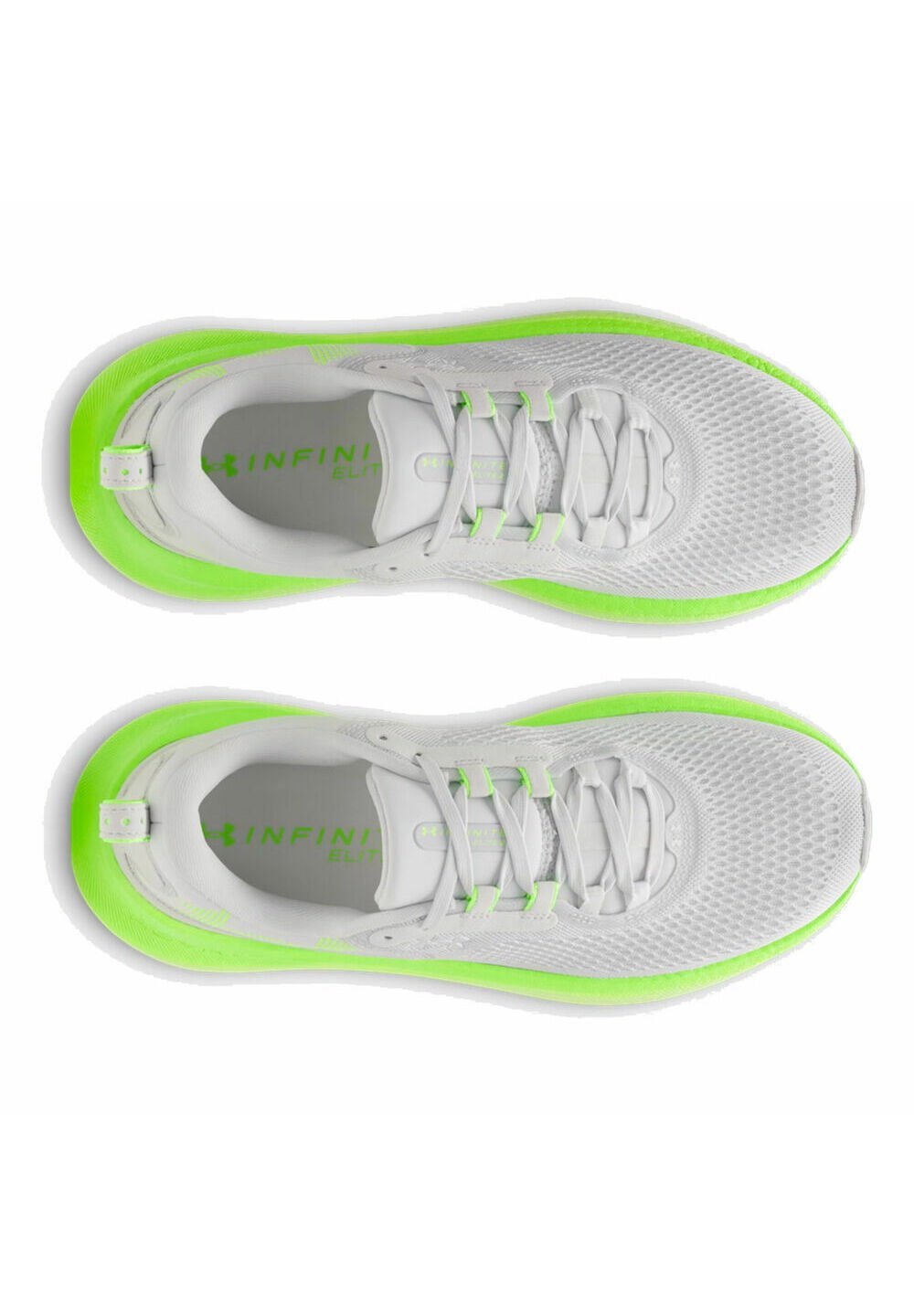 Under Armour INFINITE ELITE 2 - Hardloopschoenen voor op de weg - distant gray hyper green white
