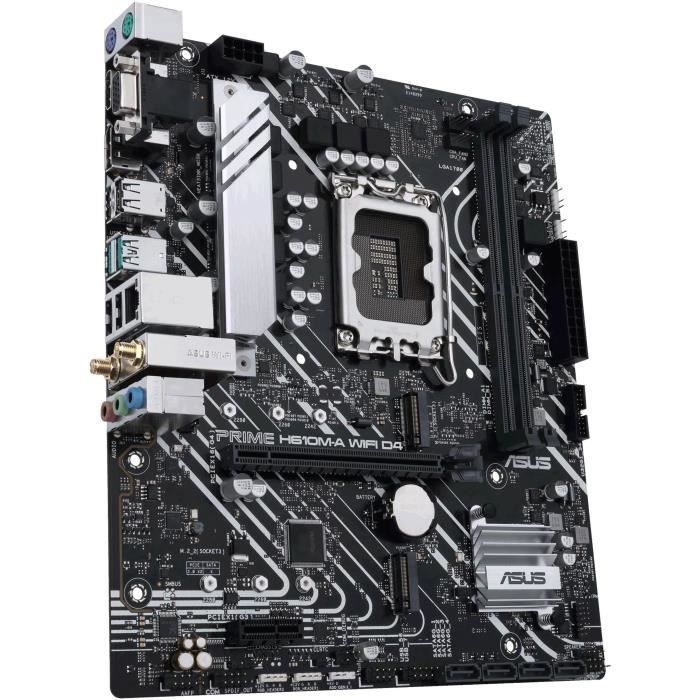 Motherboard - ASUS - PRIME H610M-A WIFI D4 - Intel H610 LGA 1700 micro ATX