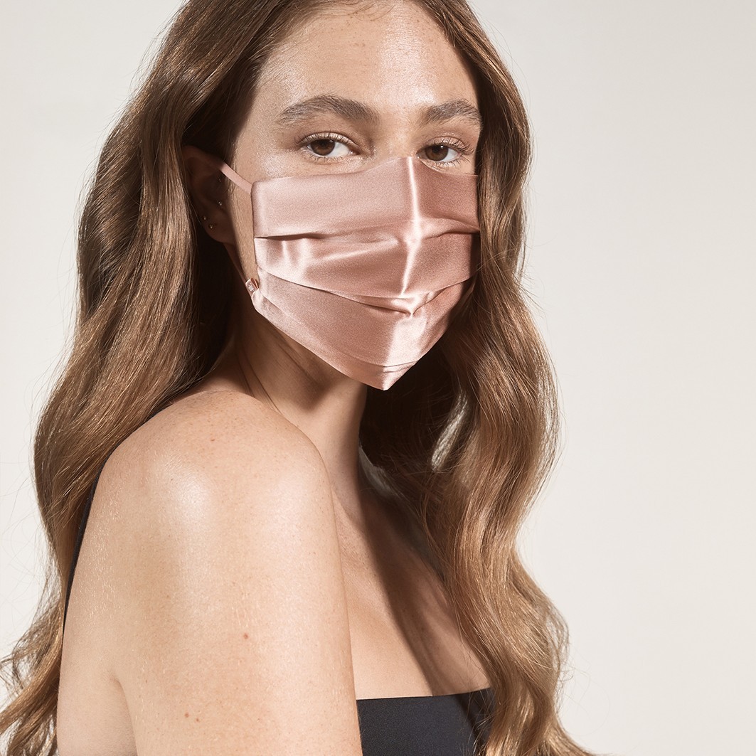 Slip Skin Care maska za lice od čiste svile, crna – 1 komad