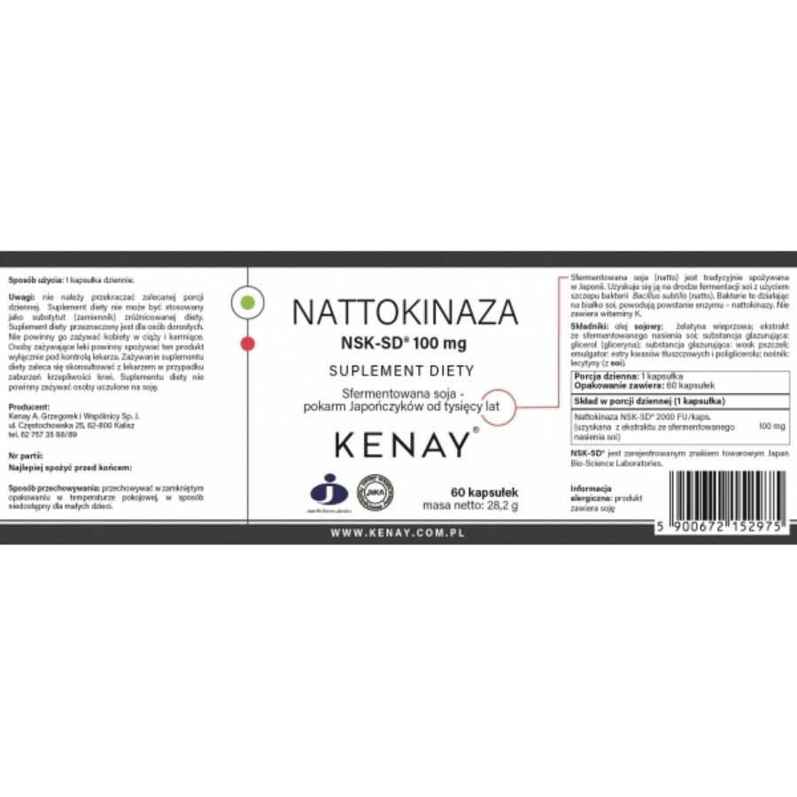 Kenay Nattokinase NSK-SD