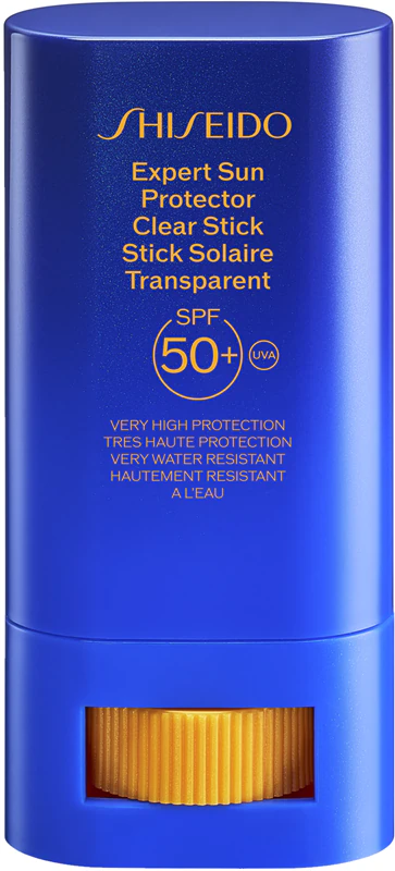 Shiseido Expert Sun Protector Clear Stick FPS 50+ gel protetor em bastão