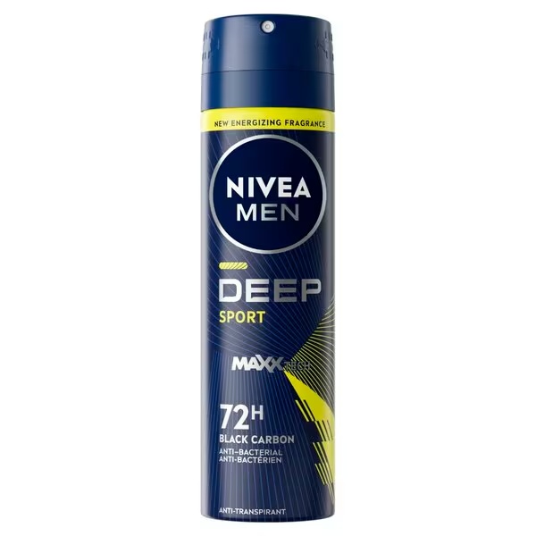 NIVEA Men Deep Sport antiperspirant v spreju 150 ml