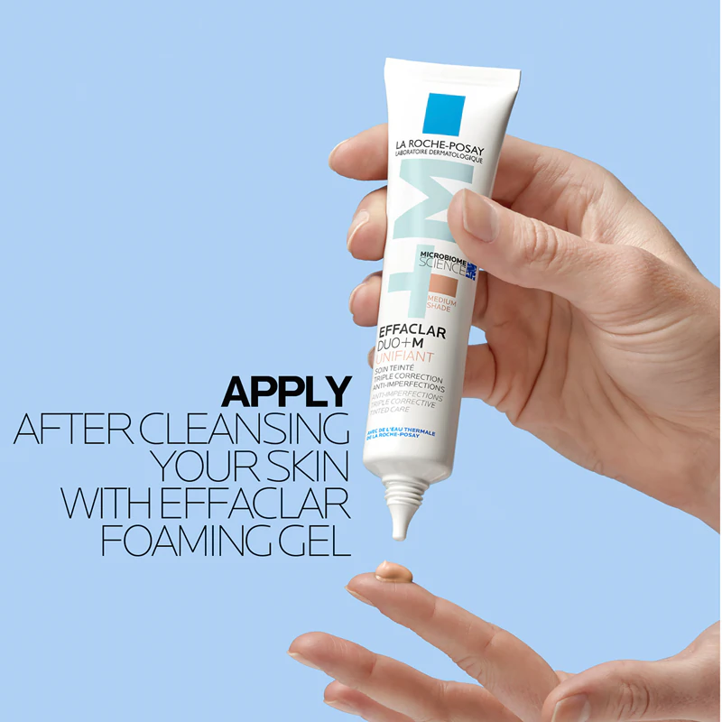 La Roche-Posay Effaclar DUO+M Unifiant ľahký tónovací krém s hydratačným účinkom