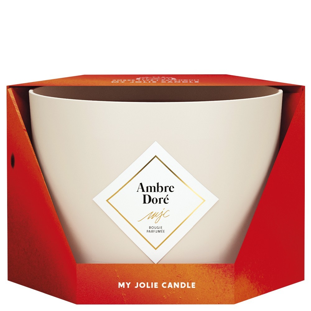 MY JOLIE CANDLE Bougie ambre doré