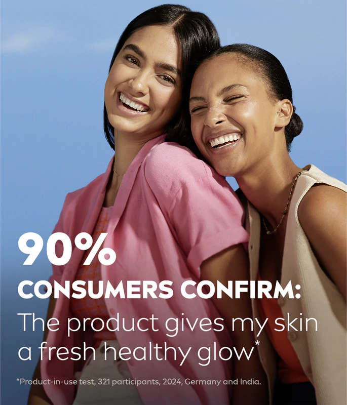 Creme hidratante com proteção UV diário NIVEA Soft para o corpo e o rosto.