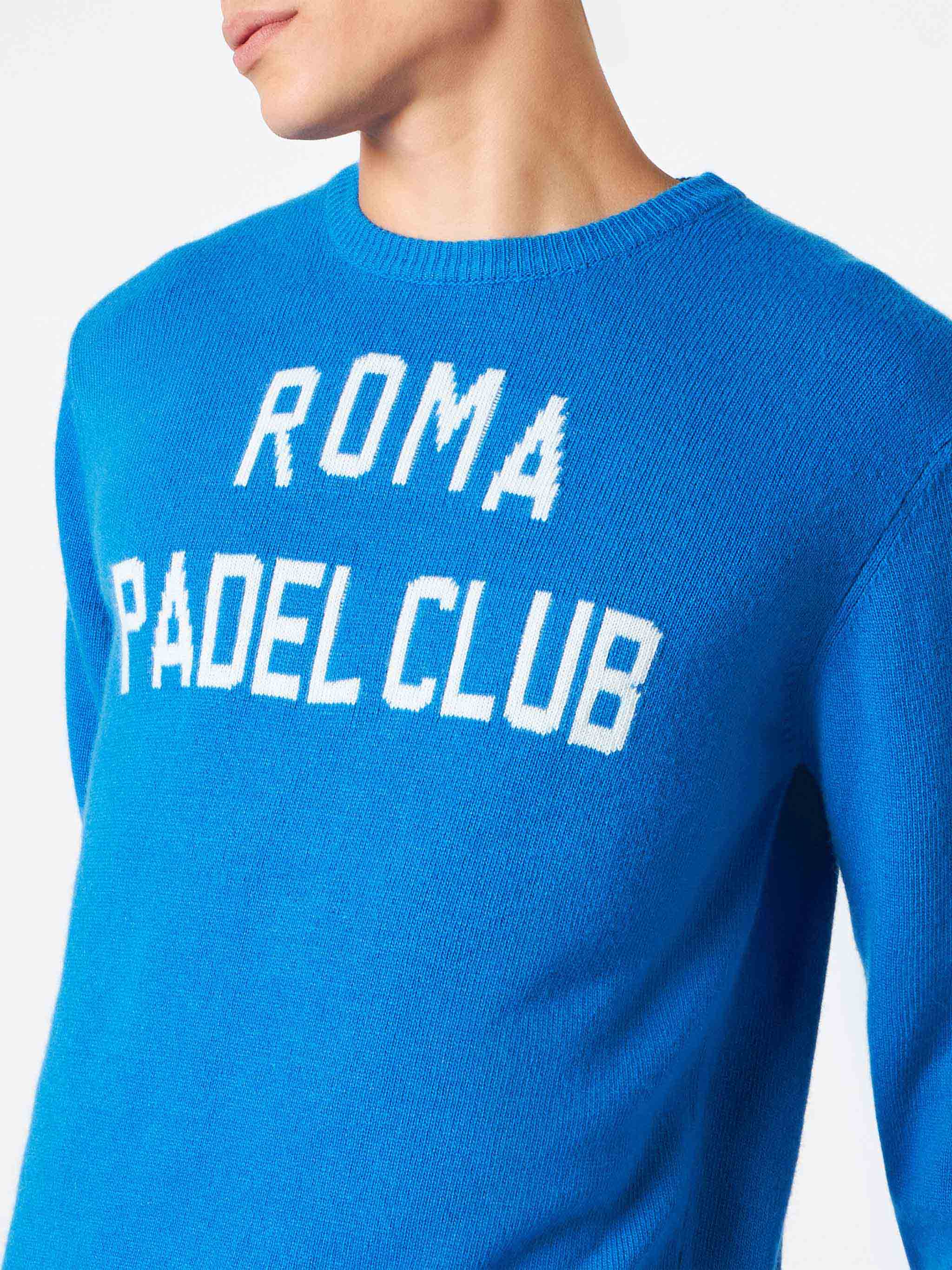 Roma Padel Club herentrui met jacquardprint