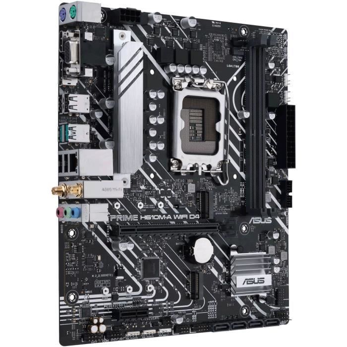 Motherboard - ASUS - PRIME H610M-A WIFI D4 - Intel H610 LGA 1700 micro ATX