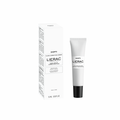 Lierac Diopti Fluid Corrector Cores Fluid Concealer Tummat silmänaluset Tummat läiskät C-vitamiini 15 ml 15 ml