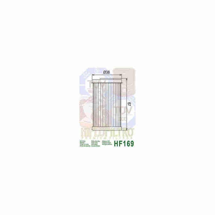 DAELIM 125 ROADWIN-DAYSTAR -FILTRO DE ACEITE HF169