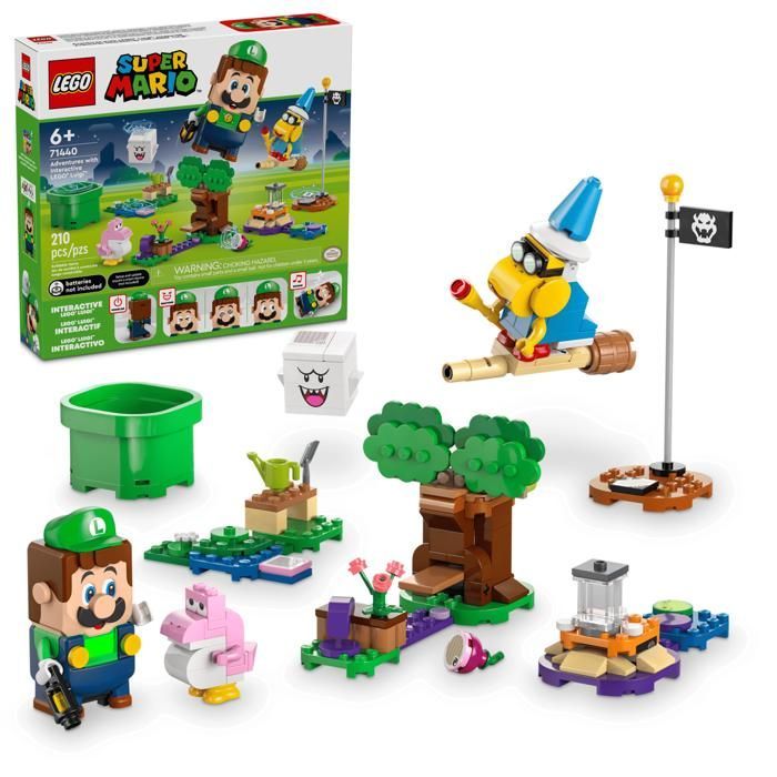 LEGO super mario 71440 Les Aventures de LEGO® Luigi™ interactif Cadeaux Jouets Objets de collection 6+