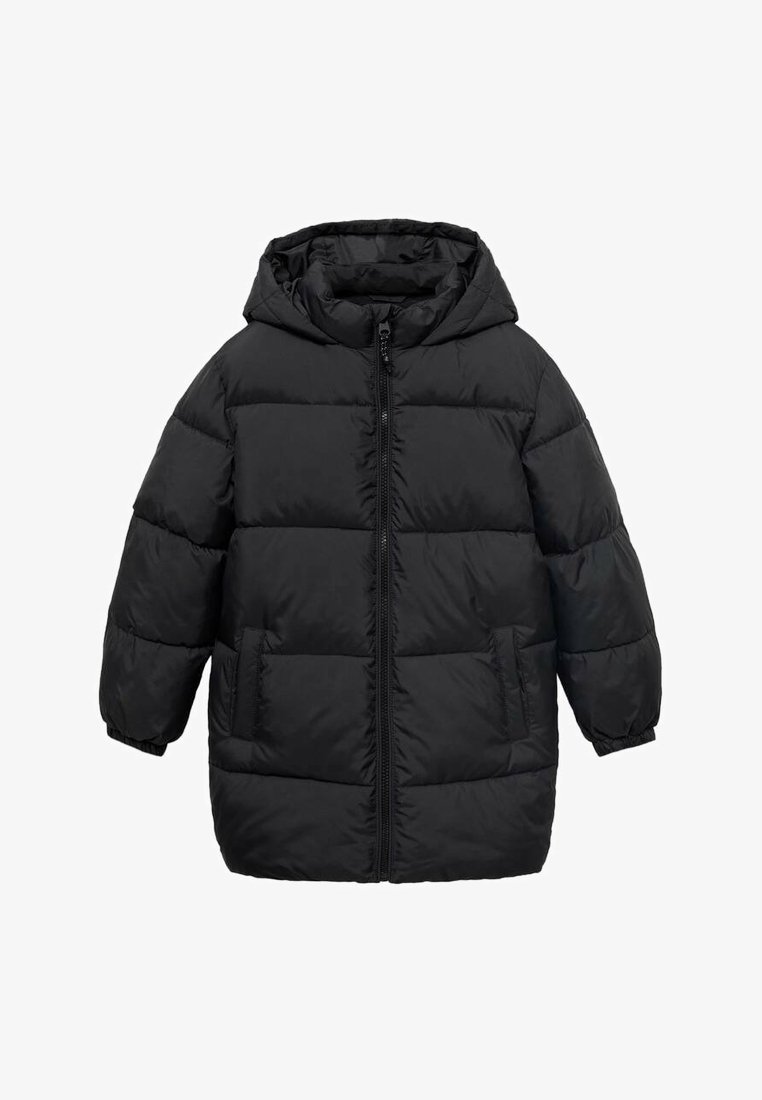Mango Kids LINER QUILTED TEEN - Cappotto invernale - nero