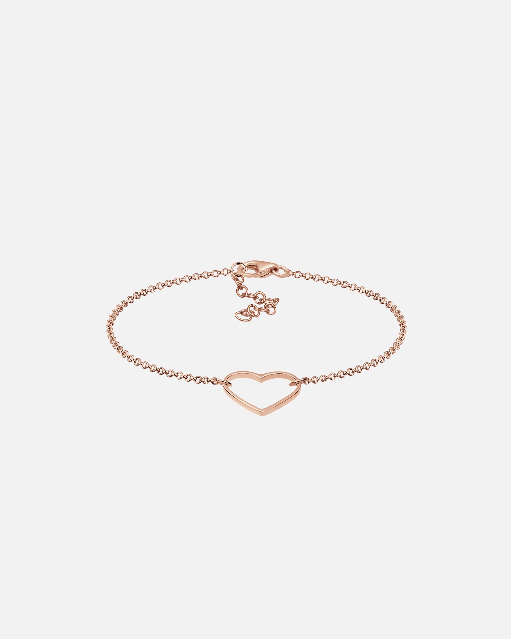Elli Femme Pendentif Coeur Basique en Argent Sterling 925
