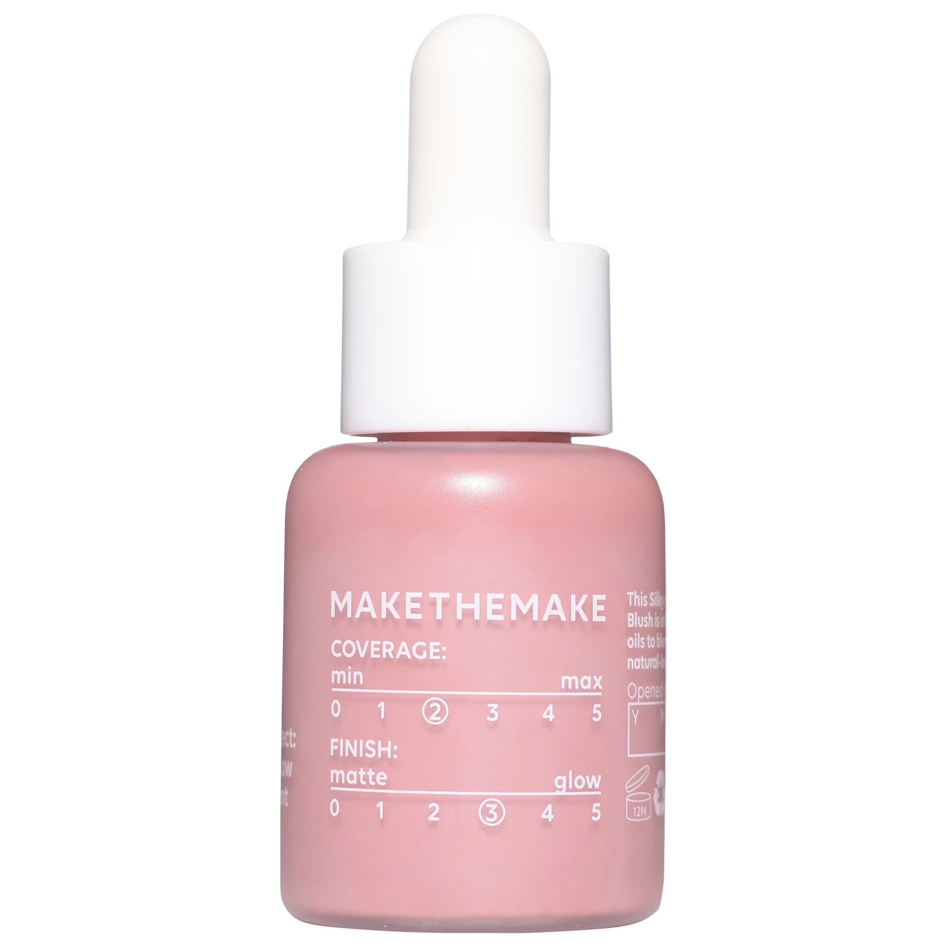 Fard de obraz lichid Omega Dusty Rose - MAKETHEMAKE