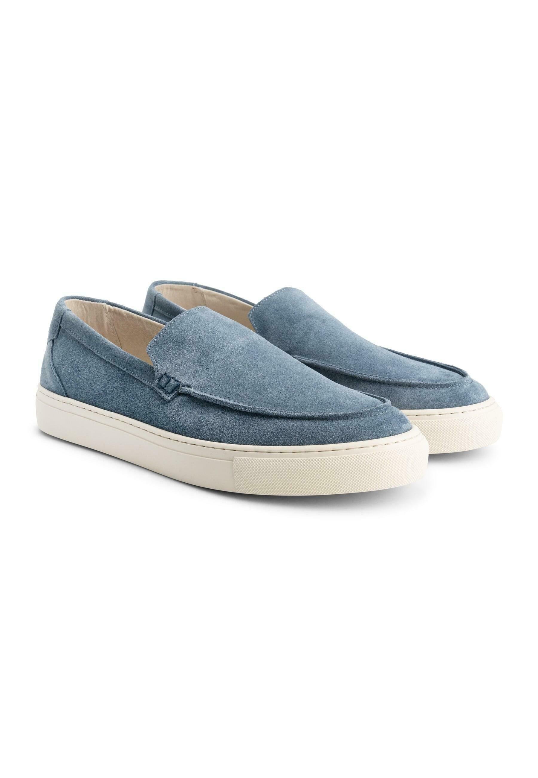 Dstrezzed Slip-ons - provinciaal blauw