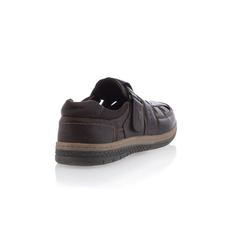  Brune sandaler / sko med åpen tå for menn
