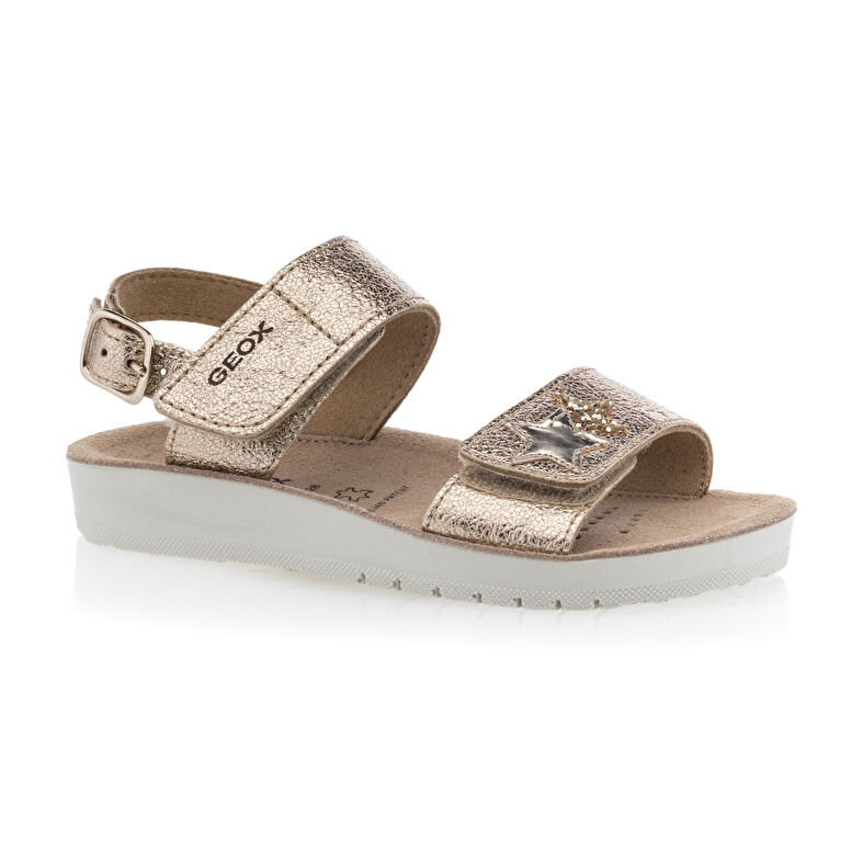 Keltaiset tyttöjen sandaalit / avokärkiset kengät