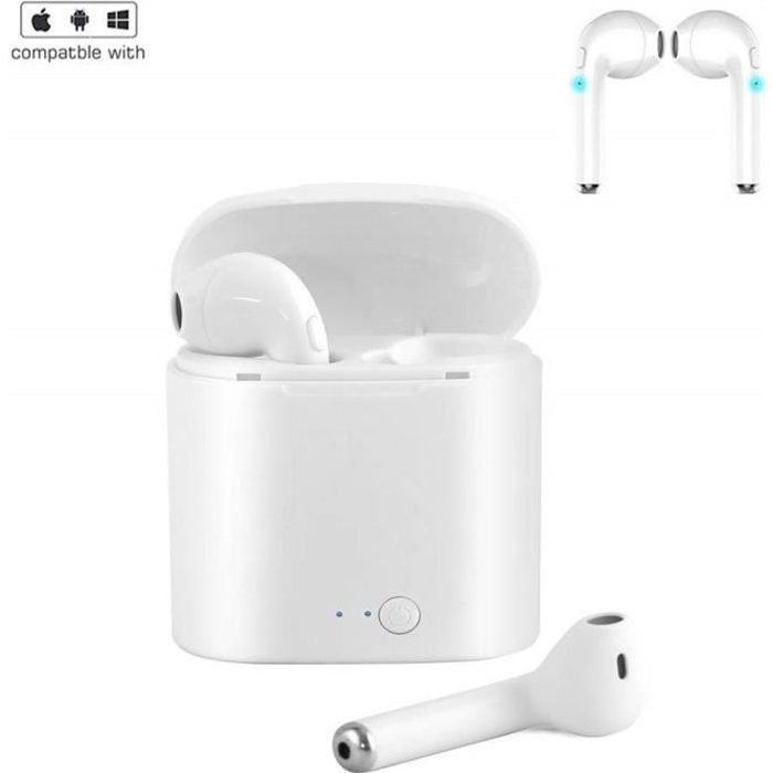Écouteurs Bluetooth - SOMEETPRO - Intra-auriculaire - Bluetooth 4.2 - Stéréo - Charge Box