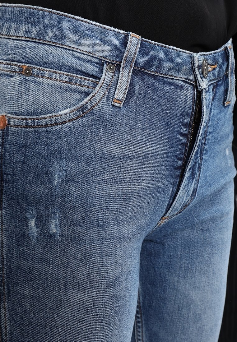 Calvin Klein Jeans Skinny Fit Jeans - destroyed denim