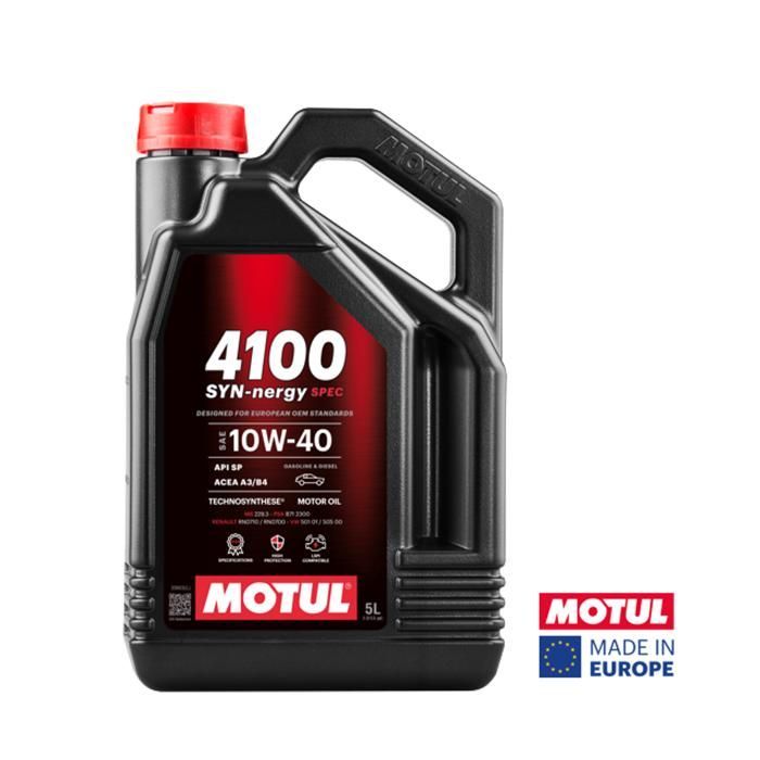 Huile 4100 SYN-nergy 10W40 5L MOTUL (bidon)