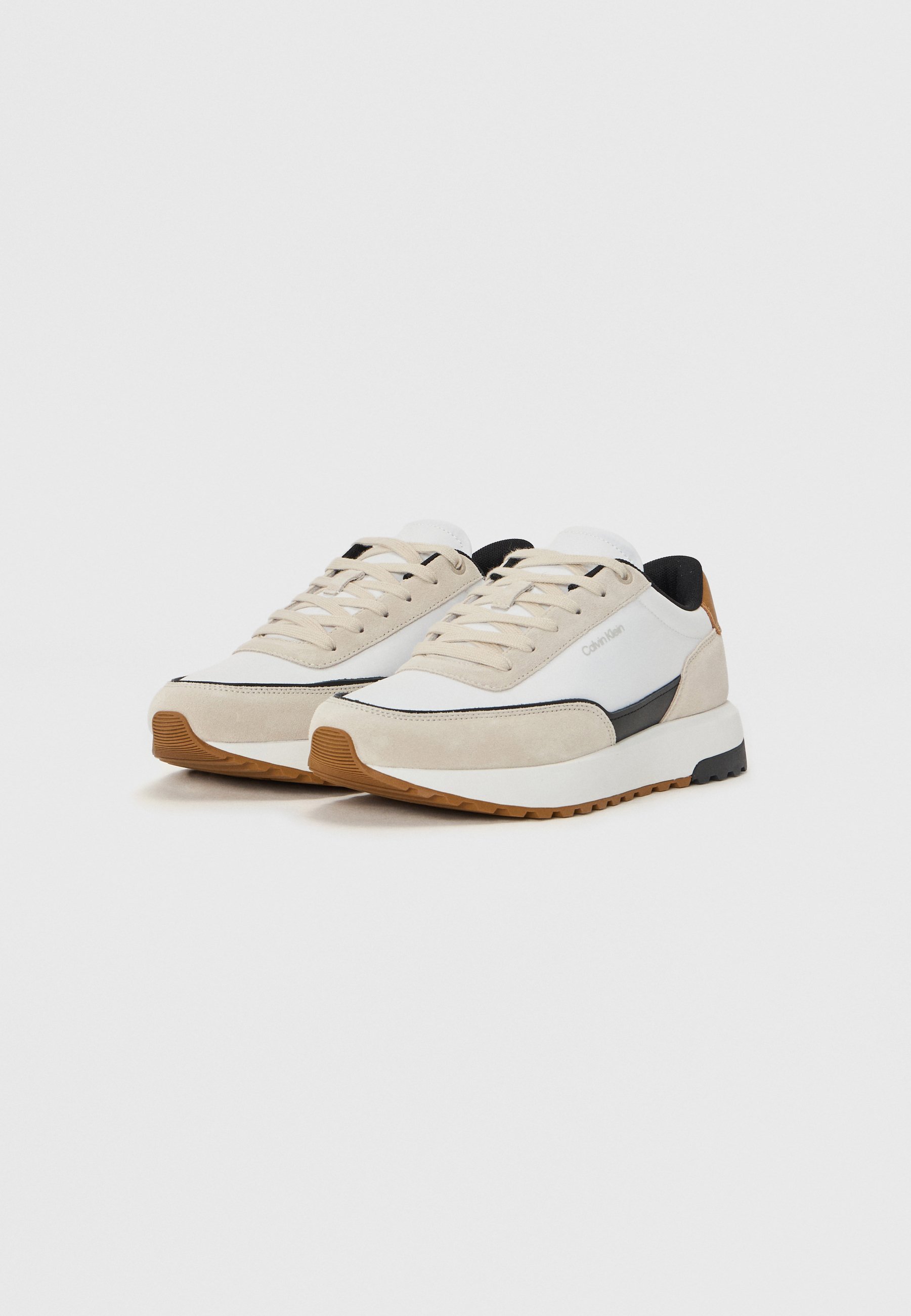 Calvin Klein sneakers - steenbeige/wit/gedroogde oregano