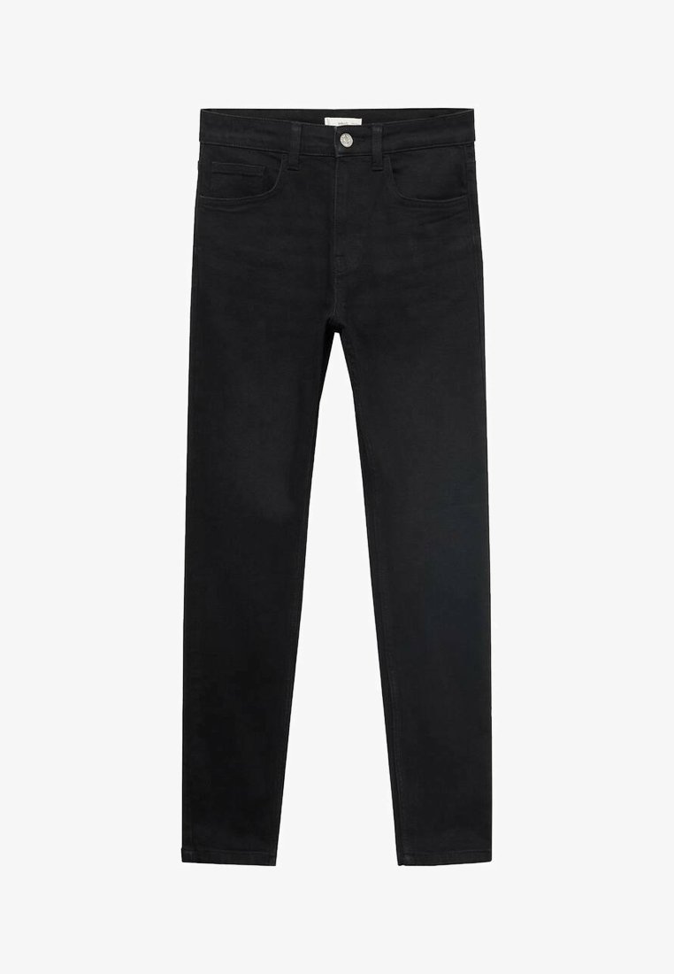 Mango Kids Slim fit jeans - zwarte denim