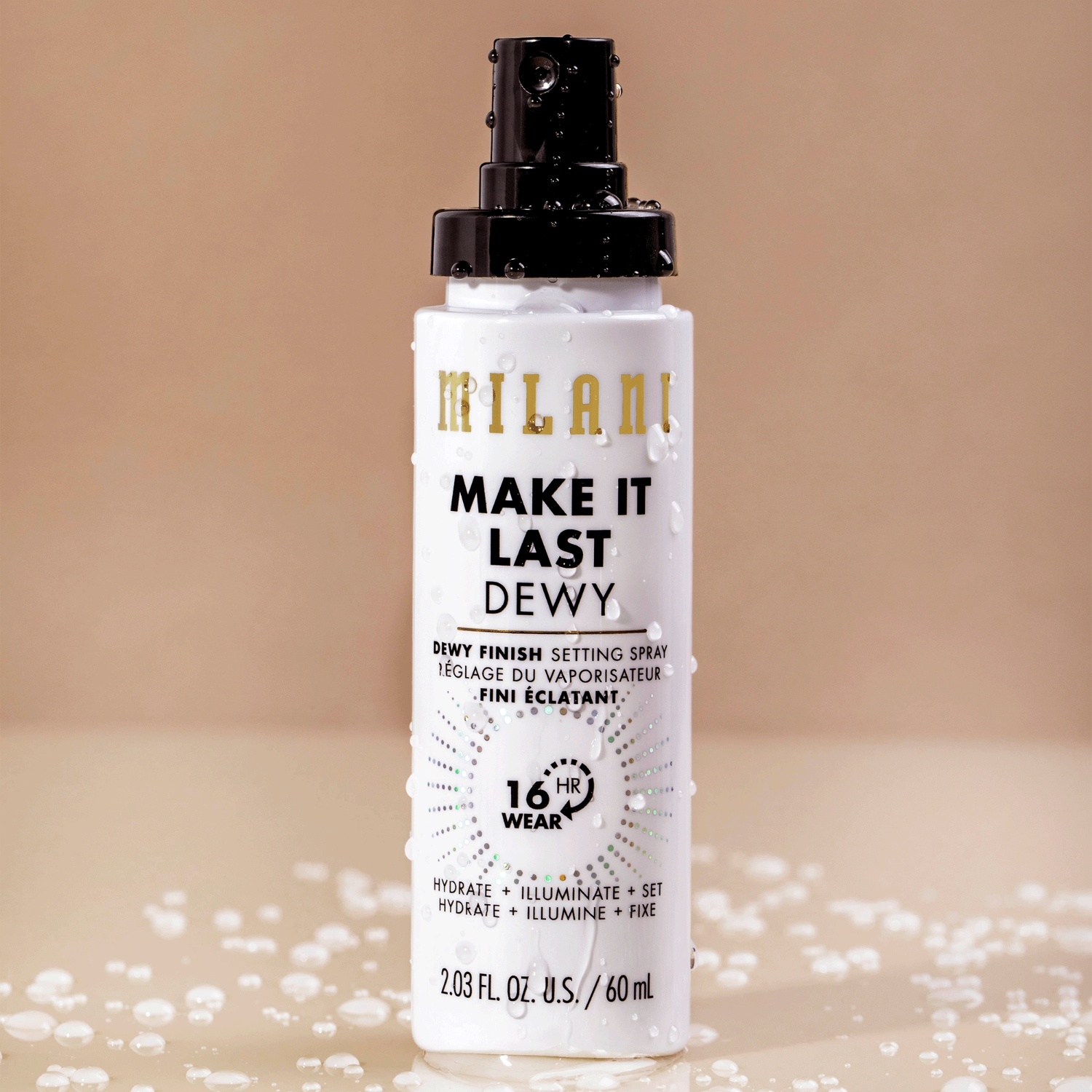 Milani Fixierspray Dewey sprej za fiksiranje laka - 60 ml