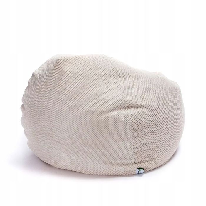 Sillón tipo puf Ecopuf - Sillón, sofá, cojín de suelo, puf para interior/exterior - Beige claro