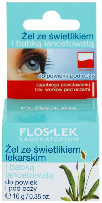FlosLek Laboratorium Augenpflege-Augengel mit Augentrost und Spitzwegerich