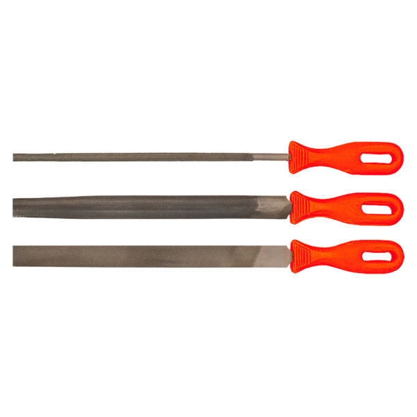 Pilniki do metalu, zestaw 3szt Top Tools 06A430
