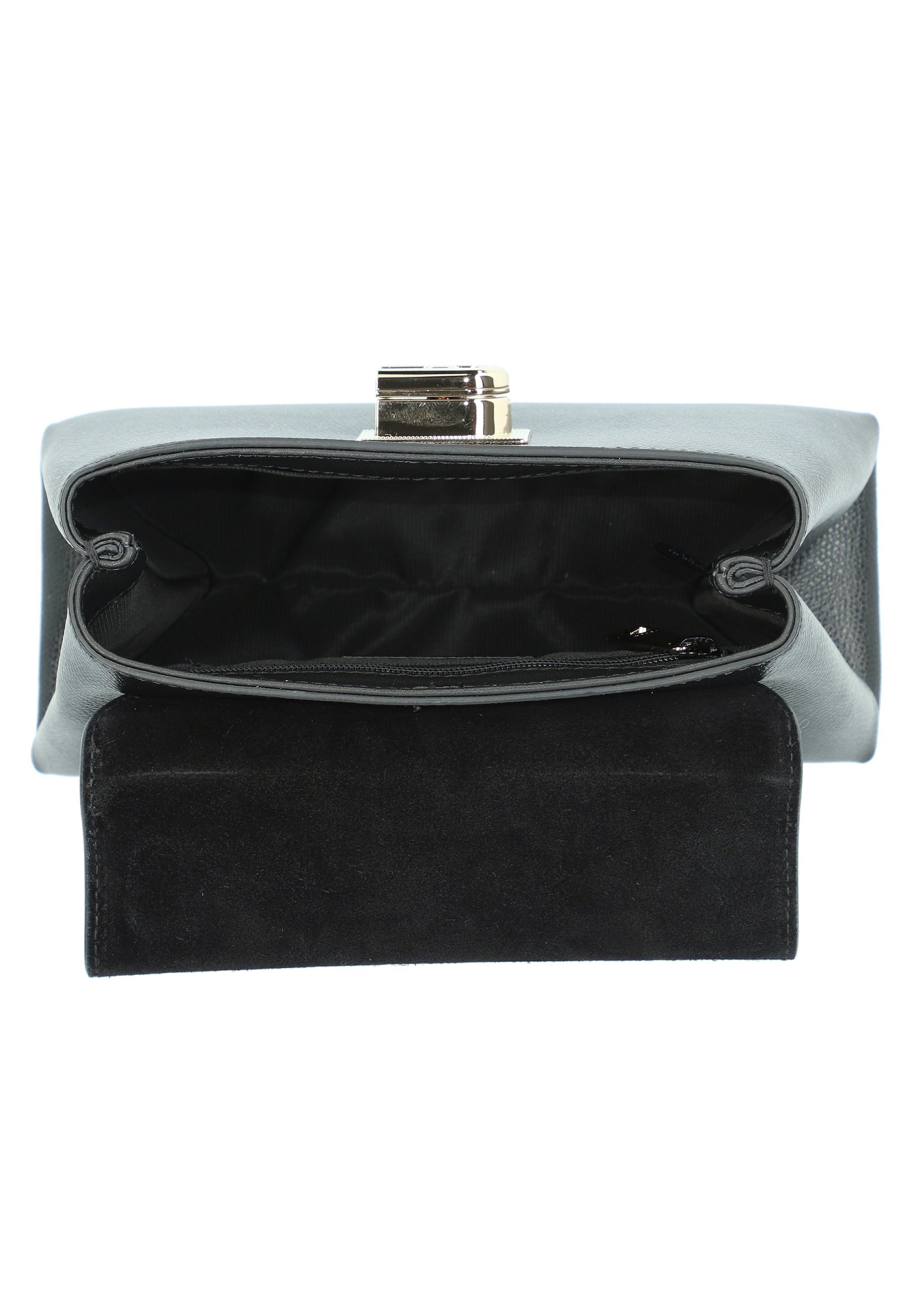 Furla MINI TOP HANDGREEP - Handtas - zwart