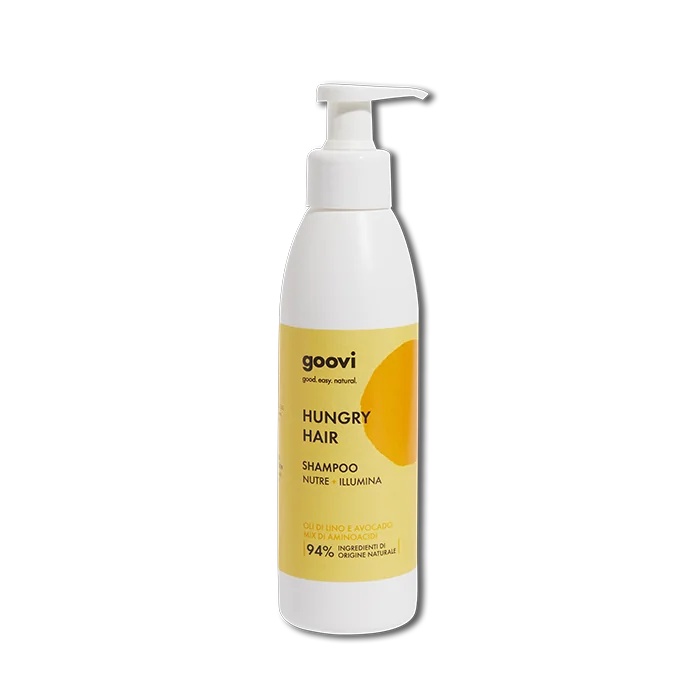 GOOVI Goovi shampoo voedt en laat het stralen. 240 ml, voor fijn haar.