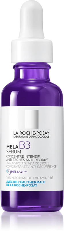 Sérum facial La Roche-Posay Mela B3 Intensive Anti-Manchas Escuras para pele com descoloração.