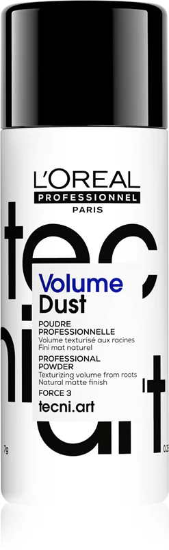Vlasový púder L'Oréal Professionnel Tecni.Art Volume Dust, ktorý dodáva objem a objem