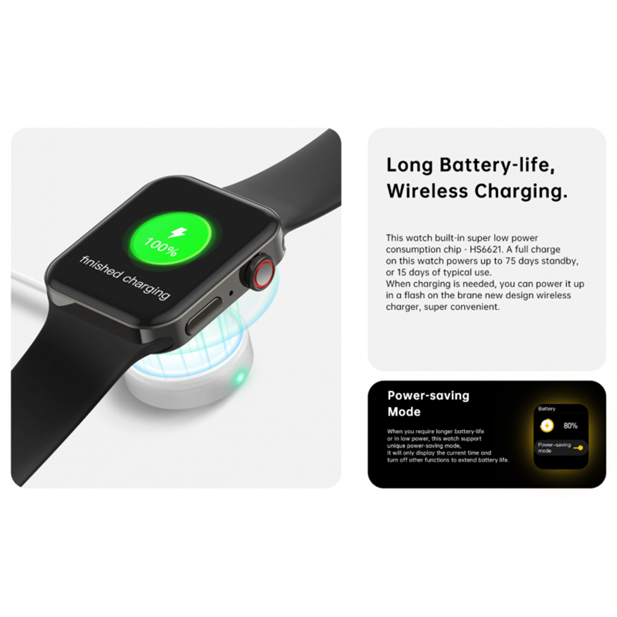  Intelligente Smartwatch Smartek SW-N76Pro Bluetooth