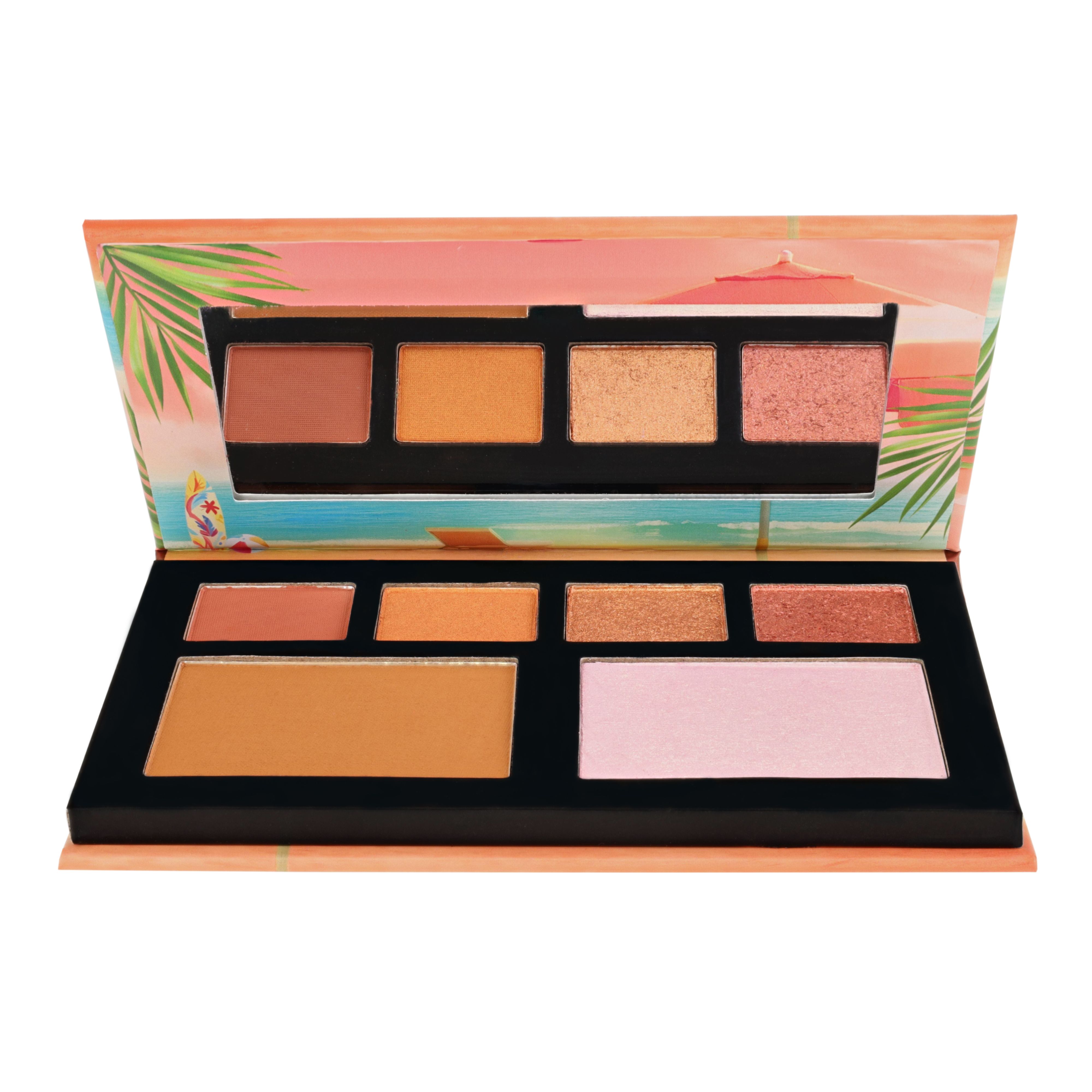 Tropical Escape sejas un acu palete Sejas kontūra