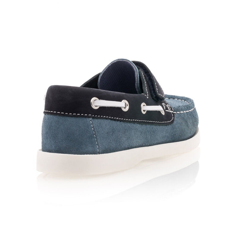 Mocassins / chaussures bateau Garcon Bleu
