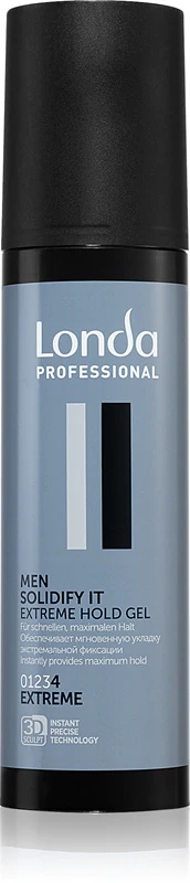 Londa Professional Men Solidify It īpaši stipras fiksācijas matu veidošanas želeja