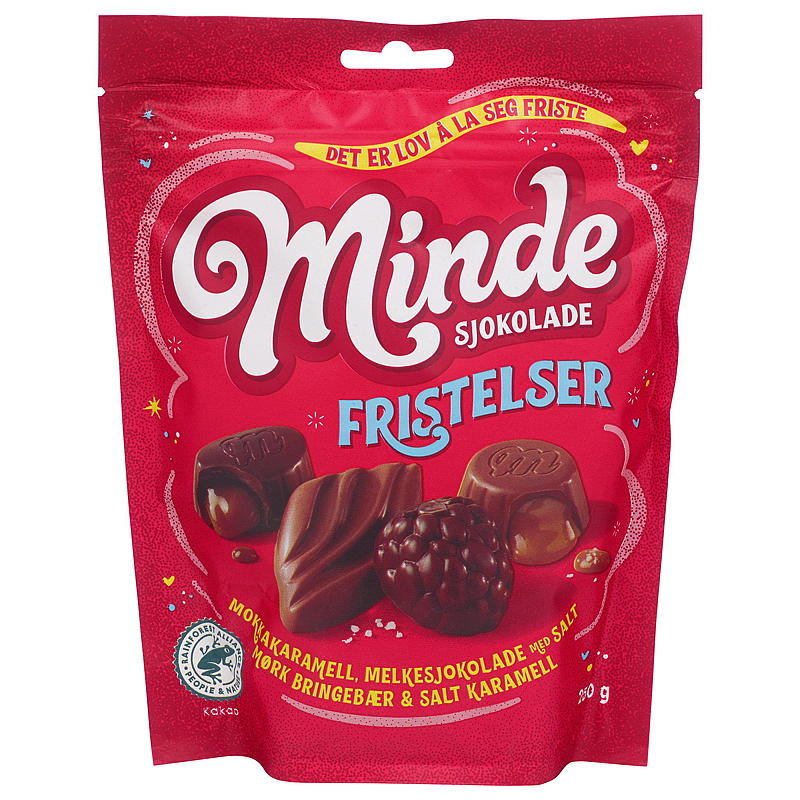 Minde Minde temptations 250 g, röd