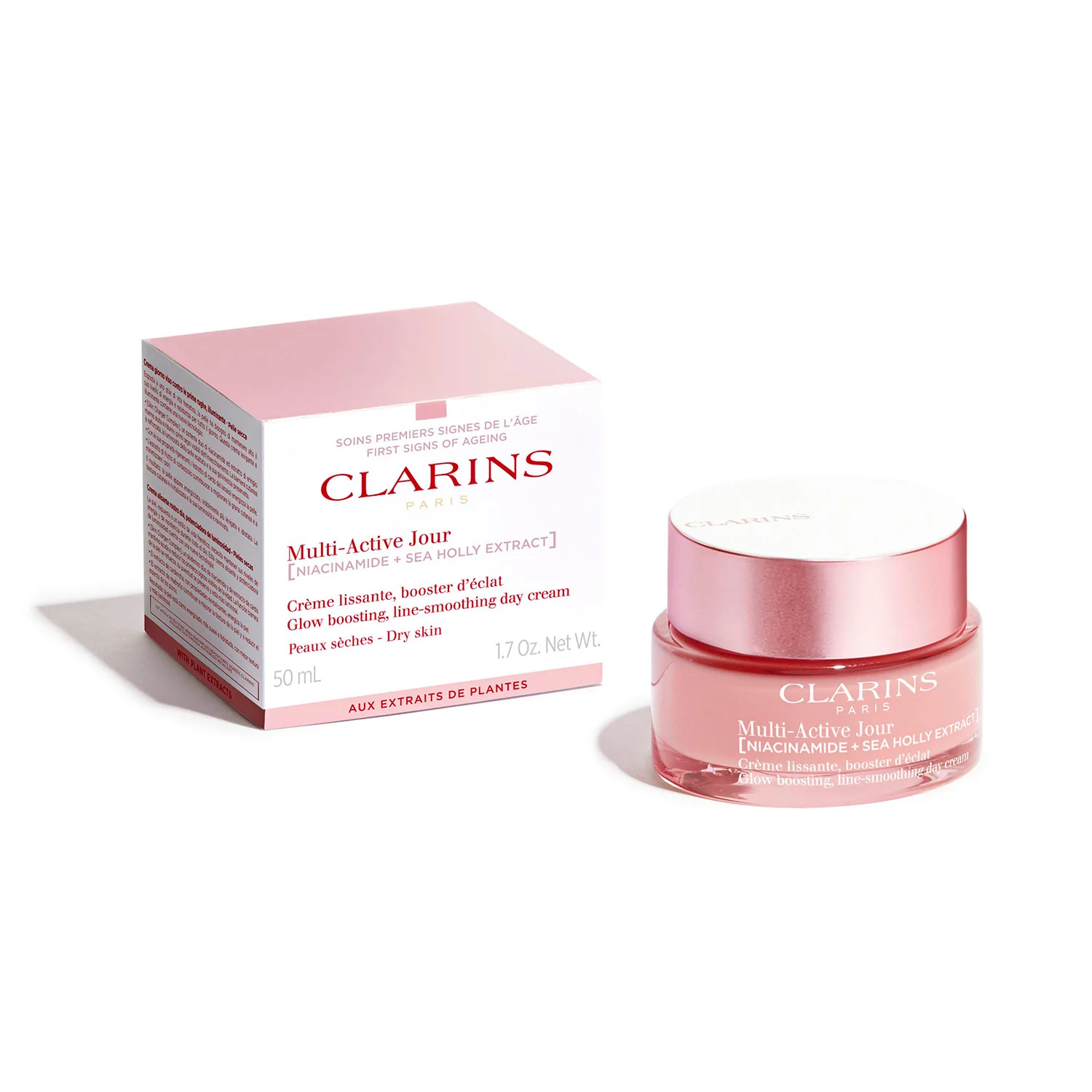 Multi-Active Crème Jour - Peaux Sèches - Crema viso giorno effetto globale, Crema viso giorno illuminante, Crema viso giorno idratante, Crema viso giorno primi segni