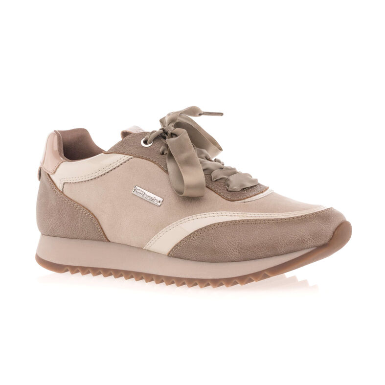 Zapatillas deportivas para mujer color marrón