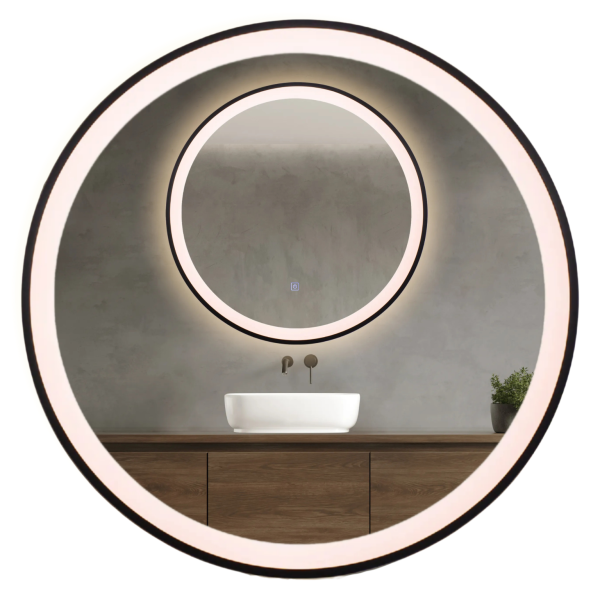 Lustro podświetlane LED VENUS 70 cm Antypara, Zmiana barwy