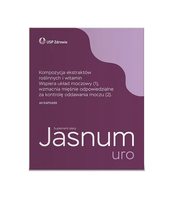 Jasnum Uro, Wspracie układu moczowego, Kapsułki