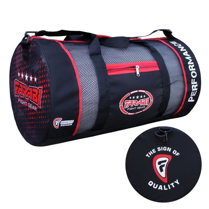 Sac de Sport - Farabi Sports - Multisport - Noir - Design Moderne - Rangement Optimal