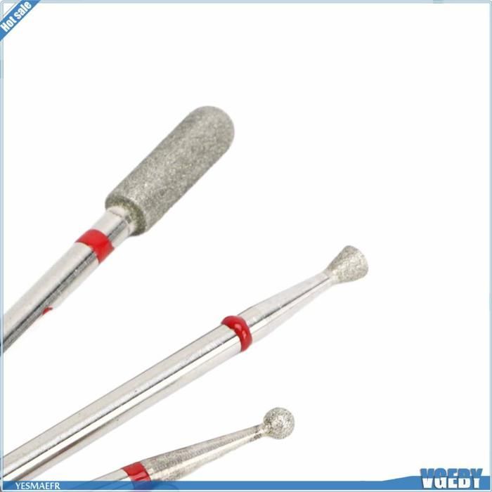 Ashata tête de meulage de polissage des ongles Forets de Manucure pour Nail Art, Tête de Broyeur à Ongles de parfum coussin